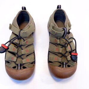 Keen Newport Khaki Green Sandals, Size 3